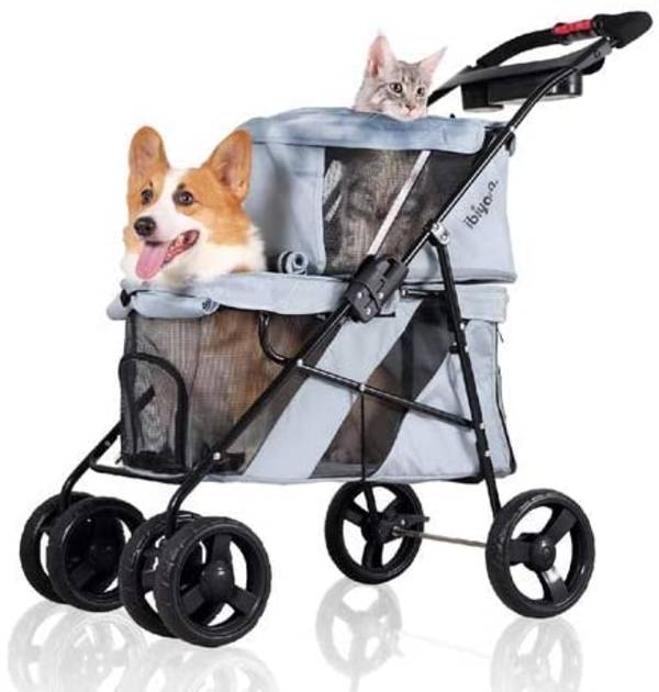 Double dog stroller