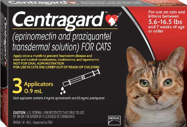 centragard dewormer for cats