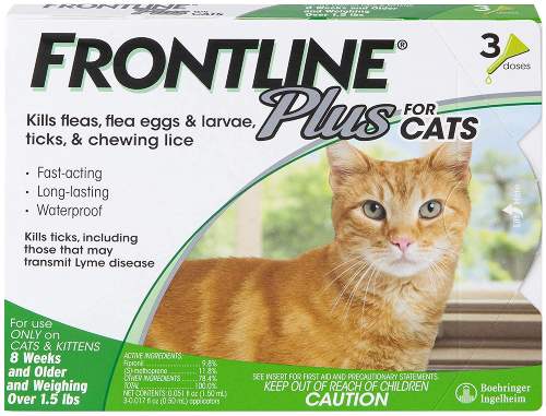 Frontline Flea Treatment For Cats