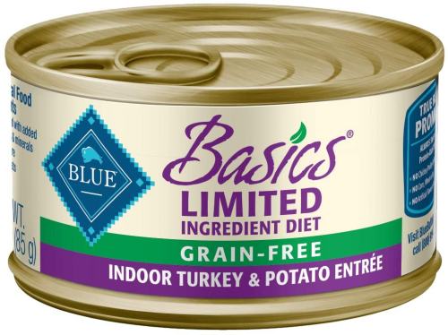 Blue Buffalo Limited Ingredient Canned Cat Food Turkey Recipe