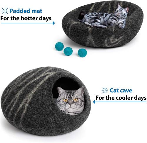Cat Cave Bed image