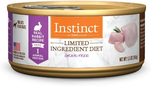Instinct Limited Ingredient Canned Cat Food Rabbit Recipe