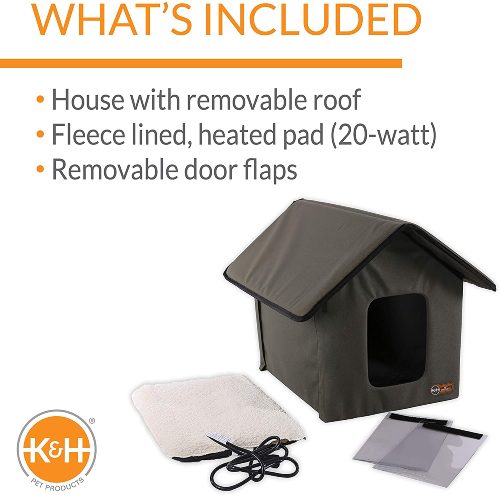 K&H Outdoor Heated Cat Bed