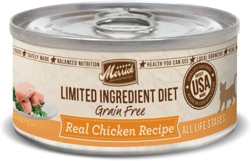 Merrick Limited Ingredient Canned Cat Food Chicken Recipe
