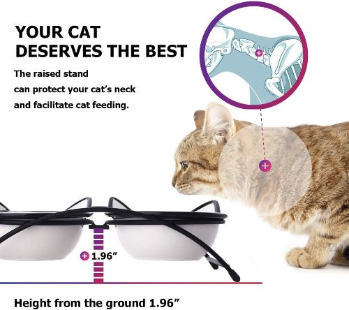 YYHY Elevated Cat Bowls Image