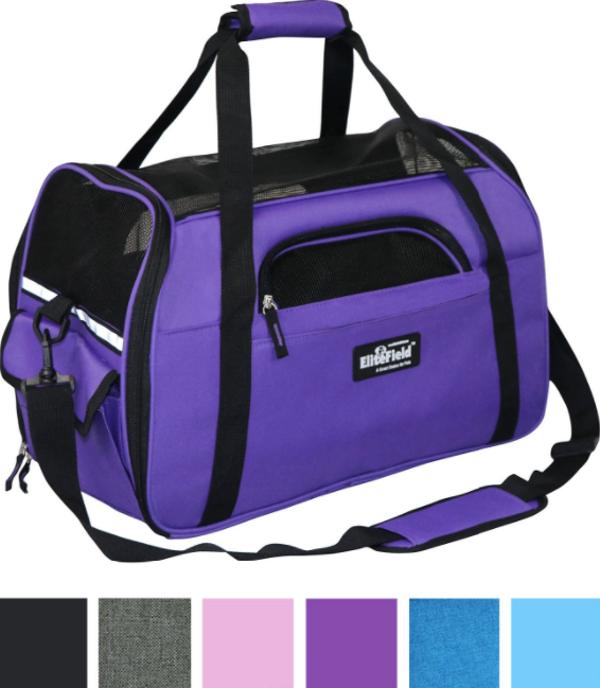 elitefield airline approved cat carrier bag