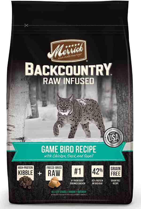 Merrick Backcountry Freeze Dried Cat Food