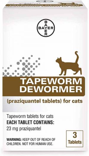 Bayer Cat tapeworm Dewormer
