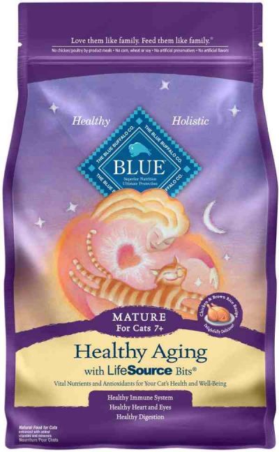 Blue Buffalo senior cat food