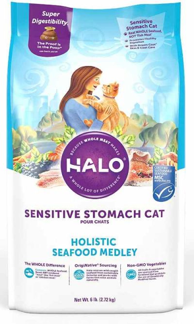 Halo Cat Food for sensitive stomach