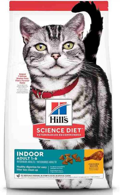 Hill's Dry Cat Food for Indoor Cats