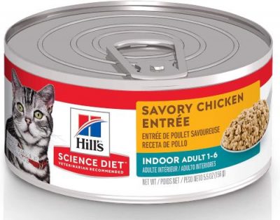 Hill's Science Wet Cat Food For Indoor Cats