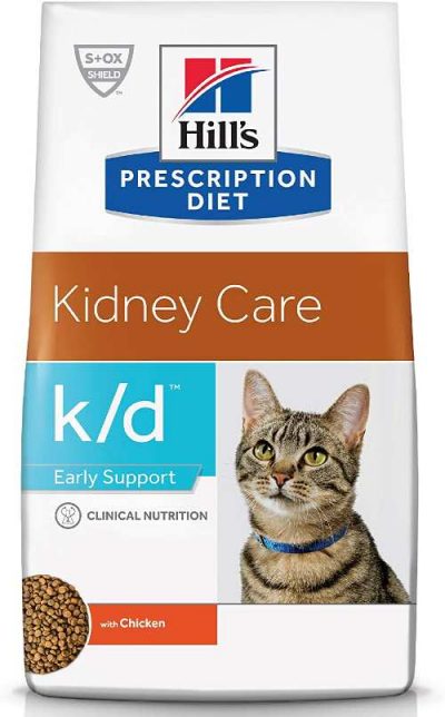 Hills kidney care cat food early support