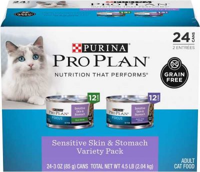 Purina Wet Cat Food For Sensitive Stomach