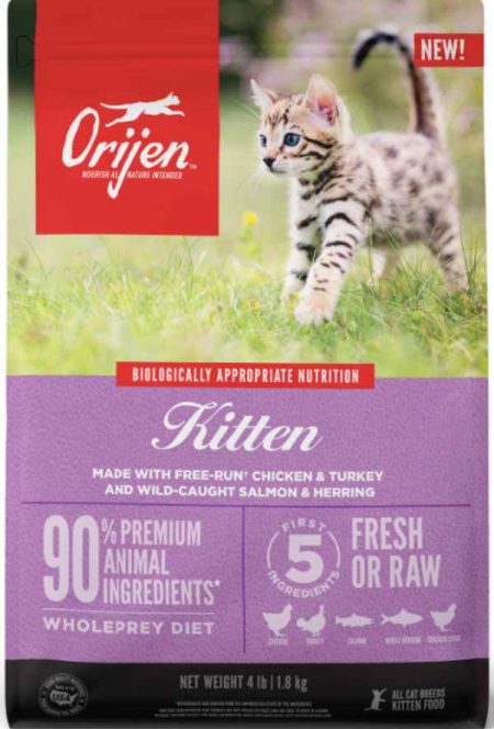 orijen dry kitten food